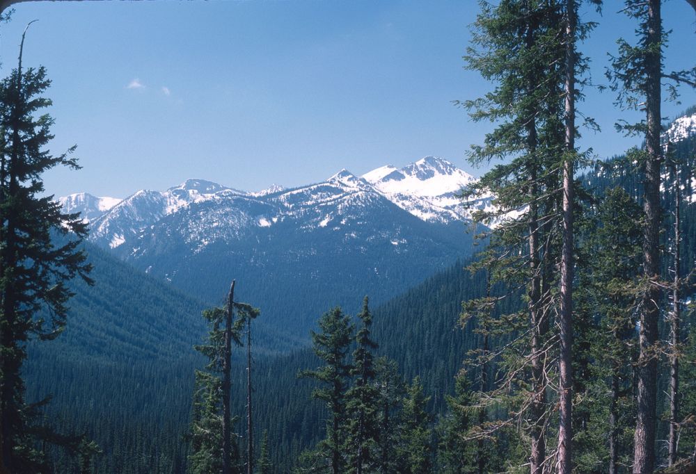 Valley and mountains